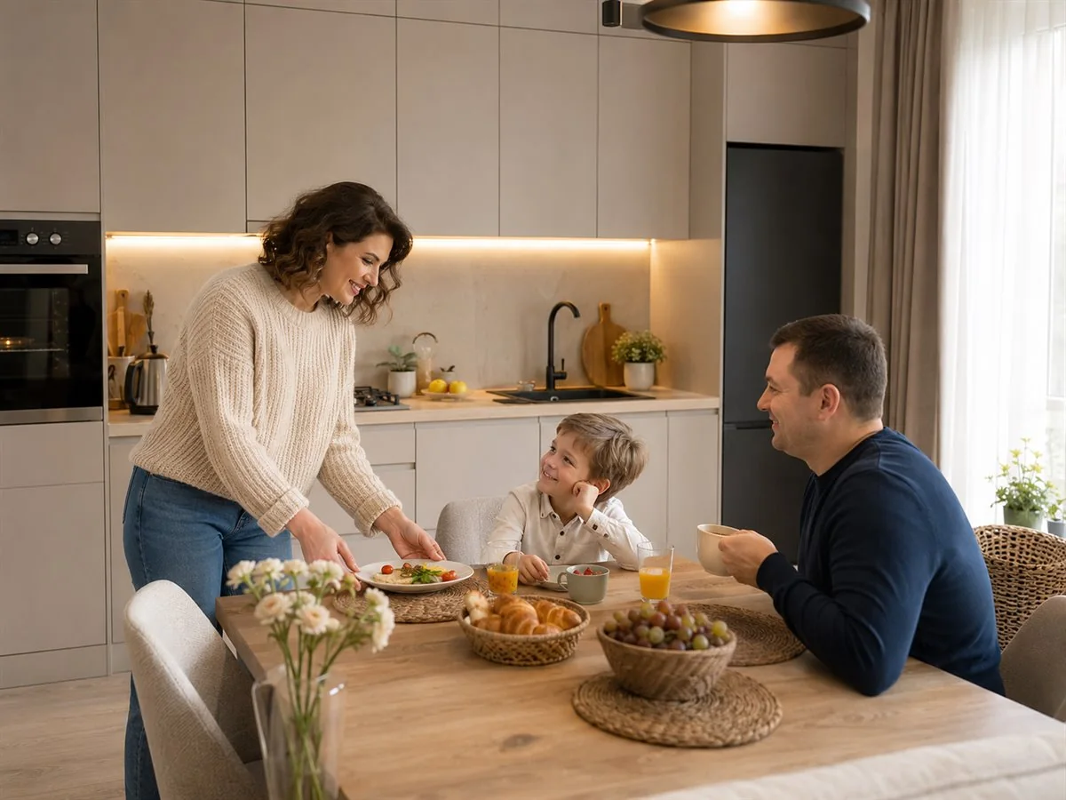 Construim o bucătărie în care gătești cu plăcere.